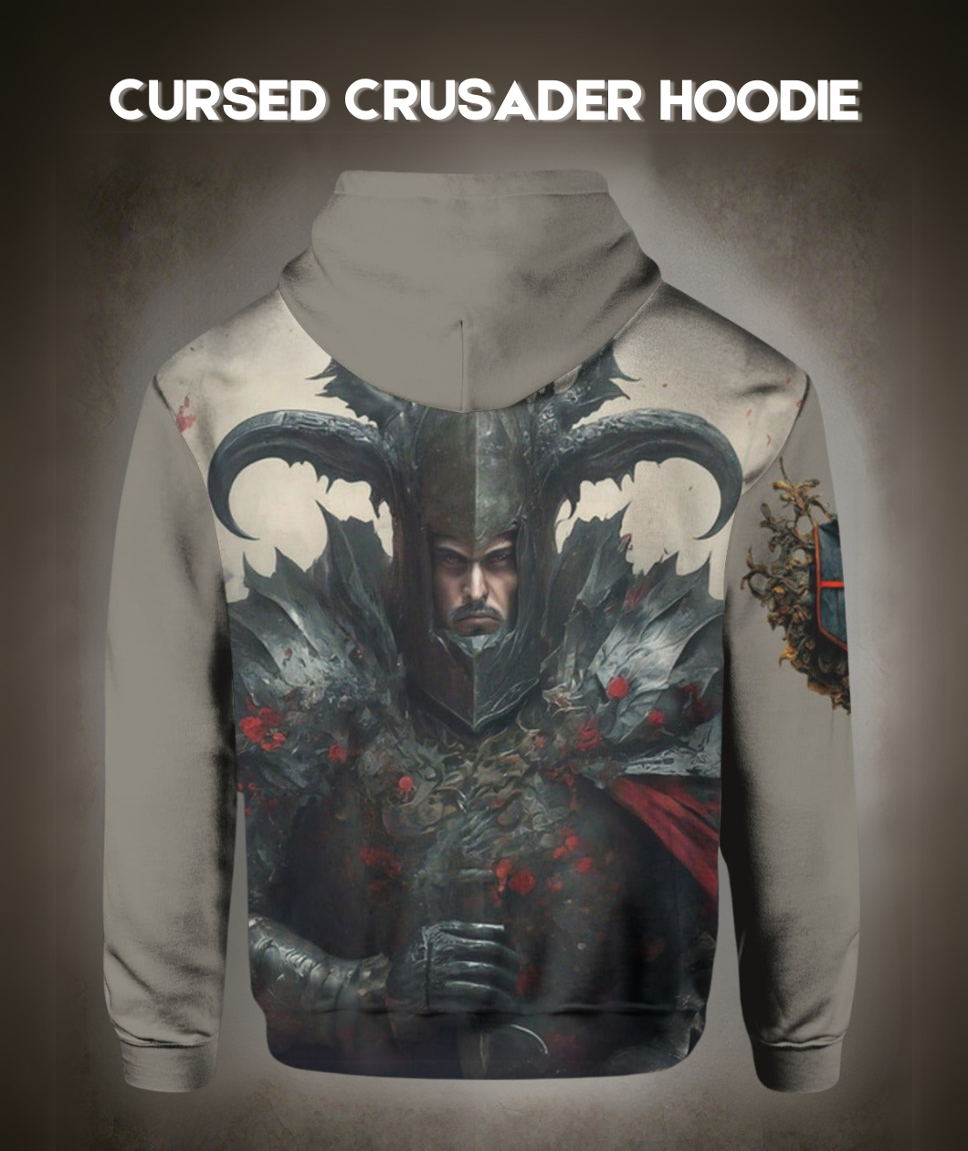 Cursed Crusader Athletic Hoodie