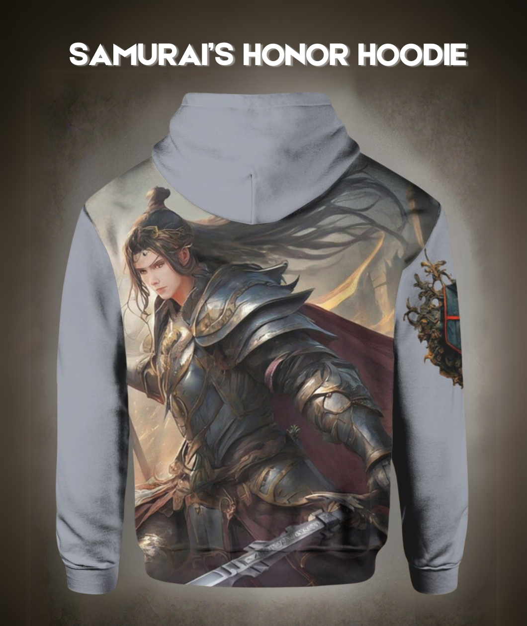 Samurai's Honor Athletic Hoodie