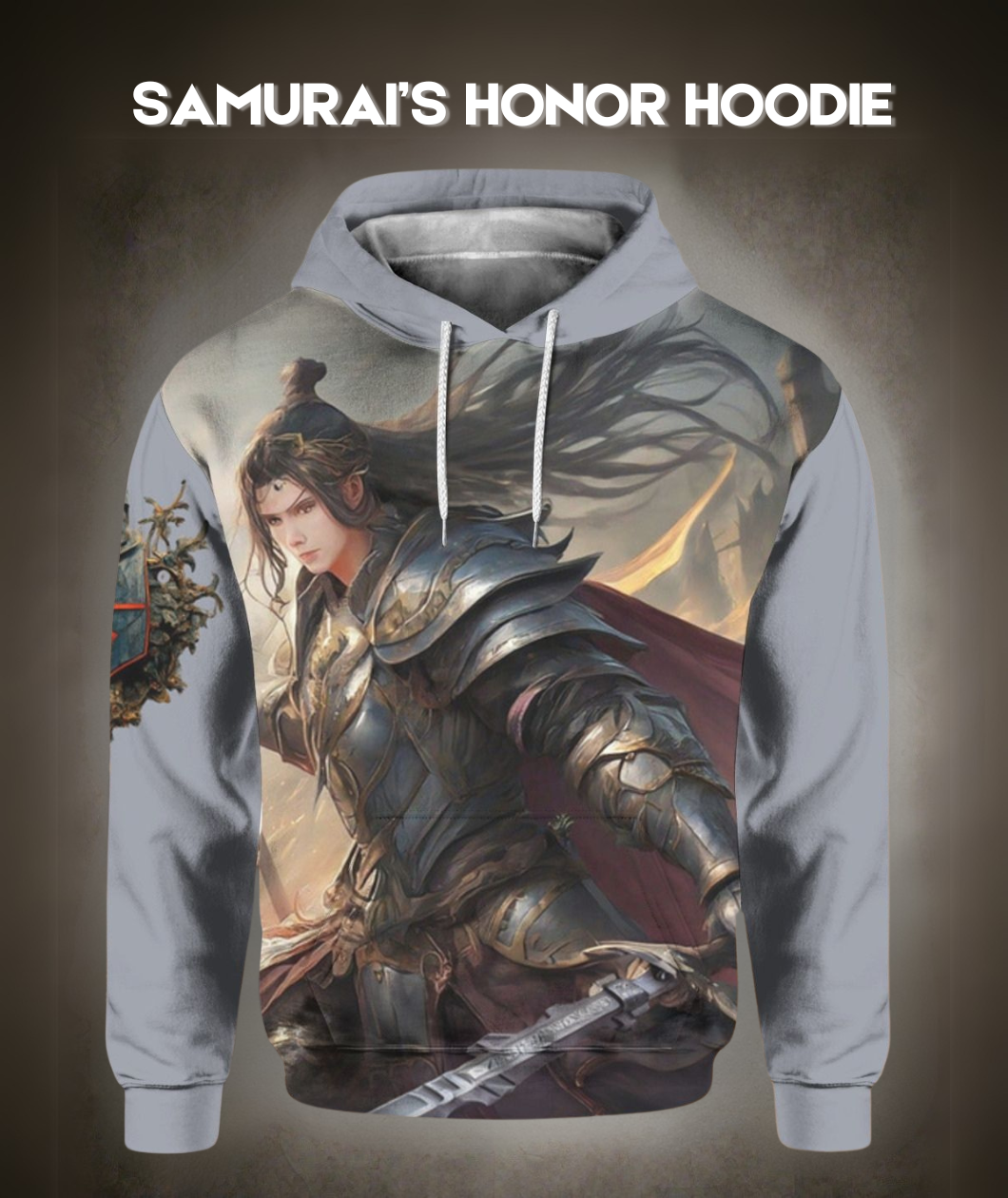 Samurai's Honor Athletic Hoodie